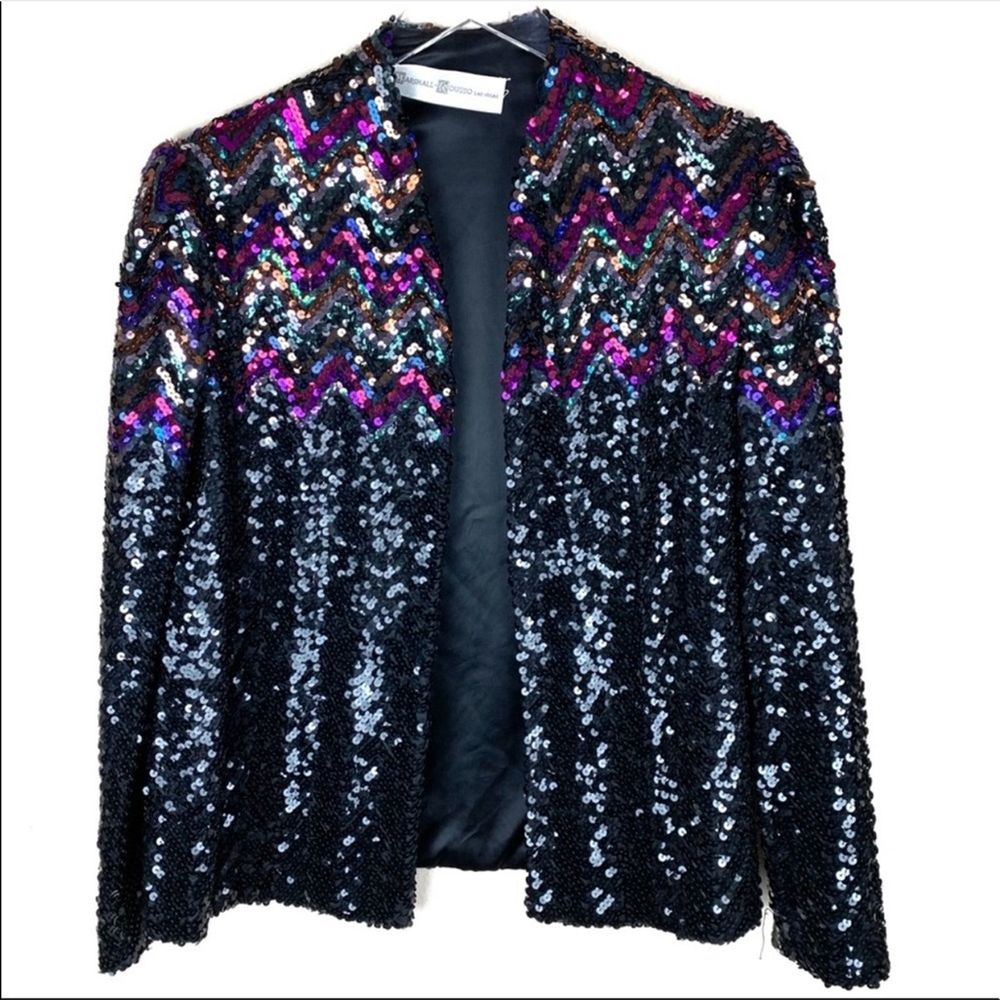 Marshall Rousso Las Vegas Sequined Blazer